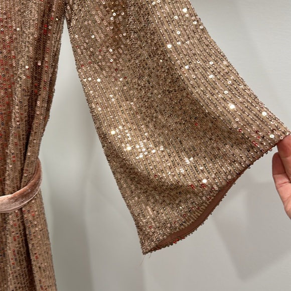 Anthropologie Sequin Mini Dress | sz XS - Picture 4 of 8